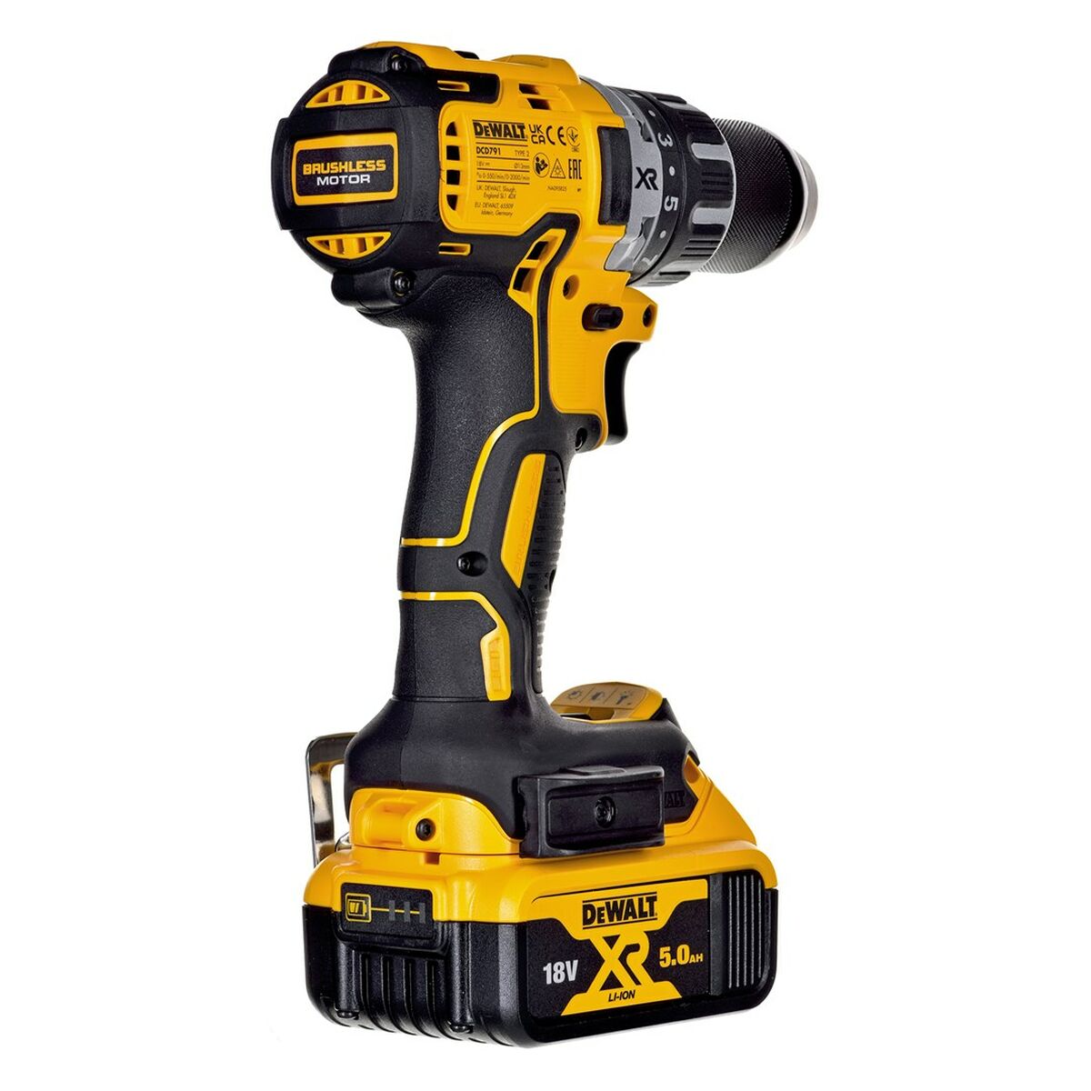 Driverbor Dewalt DCD791P2-QW 18 V 70 Nm 27 nm